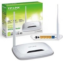 Wireless N Router TP-LINK ,Model TL-WR740N 150 Mpps ,1 WAN Port , 4 LAN Ports ,1 Fixed Antenna 5dBi