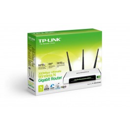 Wireless N Router LD-LINK ,Model : BL-WR3000 , 300 Mbps , 3 Antena 5 dbi , 1 WAN Port , 4 LAN Port