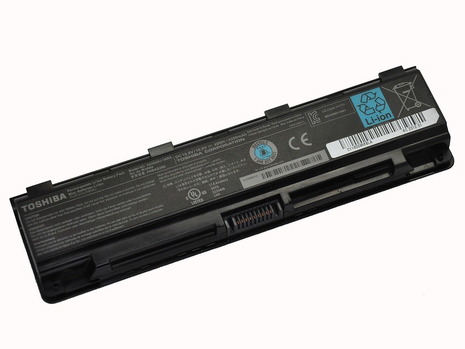 Battery For Laptop Toshiba Satellite C850