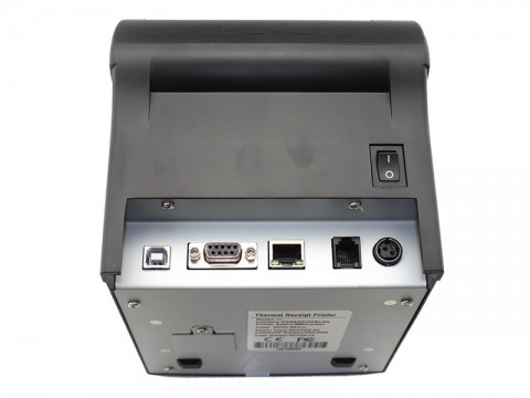 Printer per Lokale Black Network, Epson 80mm,Thermal Receipt Printer, Serial + USB + LAN, w/me 
