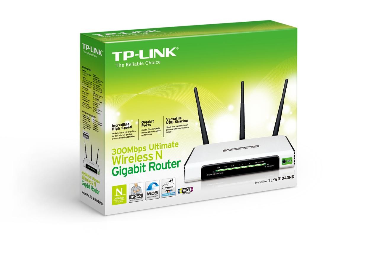 Wireless N Router LD-LINK ,Model : BL-WR3000 , 300 Mbps , 3 Antena 5 dbi , 1 WAN Port , 4 LAN Port