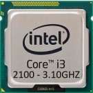 CPU Core i3  2100 3.1Ghz, LGA1155